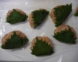 大葉で包んだチーズin鶏つくね作り方5写真