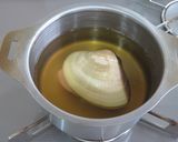 蛤のお吸い物(お喰い初め用)作り方2写真