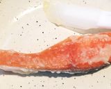 甘酒で塩鮭漬け焼き☆ふっくら　お弁当にも作り方5写真