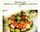 サーモンとアボカドのわさびドレッシング作り方4写真
