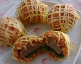 ハンバーグＩＮおにぎり風茶巾オムライス❤作り方8写真
