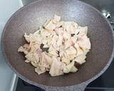 コラーゲンたっぷり鶏皮の甘辛煮★作り置き作り方10写真