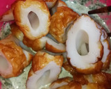 抹茶香る☆揚げない！ちくわの磯辺揚げ作り方3写真