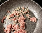 豚ひきキャベツの甘辛炒め作り方3写真