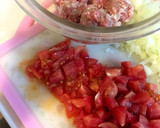 厚揚げの肉詰め トマト煮作り方5写真
