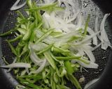 豚肉とピーマン、塩炒め。作り方4写真