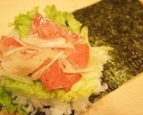 ハム玉ねぎマリネ＊手巻きサラダ寿司作り方3写真