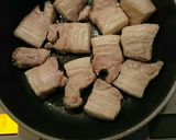 豚バラ肉の照り煮作り方3写真