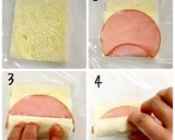 前日に作って冷凍くるくるロールサンド作り方5写真