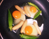 やさいうまうま目玉焼き！'ω'作り方4写真
