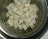 絹さやの味噌汁作り方2写真