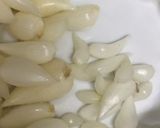 レンチン簡単！アサツキの球根の醤油マヨ作り方2写真
