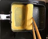 お弁当に！ぐるぐる海苔入り卵焼き作り方9写真