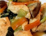 鶏胸肉と青梗菜の中華炒め作り方7写真