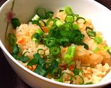 鮭のバター醤油 炊き込みご飯作り方3写真
