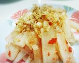 箸休めに袋で揉むだけ簡単大根の梅肉和え☆作り方2写真