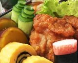 お弁当に！ぐるぐる海苔入り卵焼き作り方11写真