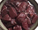 猪肉の黒ビール煮作り方1写真