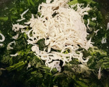 簡単◎5分で◎冷凍青菜としらすの卵とじ作り方3写真