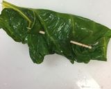鶏むね肉のスイスチャード包み⭐︎作り方2写真