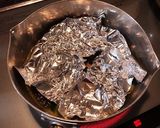南瓜の煮物＊鳥ひき肉のそぼろあんかけ作り方3写真