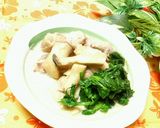 南国風✿チキンとエリンギの❀さっぱり煮✿作り方5写真