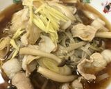 豚肉温そば作り方4写真