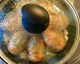 つくね★バーグ★パクチー入り★作り置き♪作り方4写真