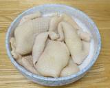 コラーゲンたっぷり鶏皮の甘辛煮★作り置き作り方1写真