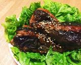 ガツンと!ナスとひき肉の丸ごと焼き!作り方7写真