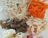 五目きんぴら作り方1写真