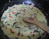 塩チーズの野菜たっぷりクリームパスタ作り方3写真