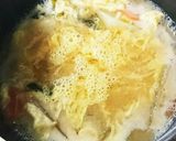 ふわトロ♥かぶの卵とじお味噌汁♥作り方7写真
