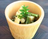 甘酒で優しい甘み！筍とわらびの木の芽和え作り方4写真