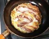 長芋とおからのカリっとふわとろお好み焼き作り方3写真