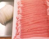 お肉柔らか♥豚肉と新玉ねぎポークチャップ作り方1写真