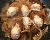 揚げないカツで、なんちゃってカツ丼！作り方5写真