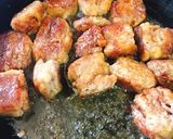 お弁当にも☆豚こまで生姜風味の柔らか角煮作り方7写真