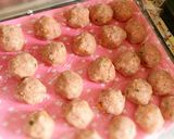 たこ焼き機で肉団子作り方1写真