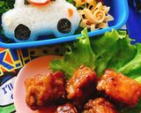 お弁当にも☆豚こまで生姜風味の柔らか角煮作り方11写真
