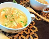簡単【ふのりと豆腐の鶏がらスープ】作り方11写真