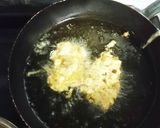 揚げる豚こま他人丼(めんつゆ)作り方3写真