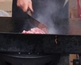 屋台の焼きそば作り方1写真