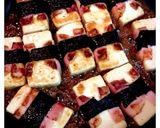 節約ヘルシー♪豆腐のテリマヨベーコン巻き作り方6写真