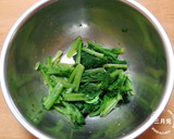 めんつゆで簡単♪わさび菜のお浸し作り方3写真