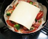 フライパンde餃子の皮ピッツァパーティー作り方4写真