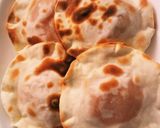 魚焼きグリル　餃子の皮deカボチャパイ風作り方8写真