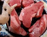スペアリブと長いもの洋風煮込み作り方1写真