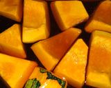 見た目もキレイなかぼちゃの煮物。作り方4写真