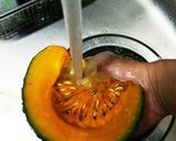 カボチャのバターポン酢炒め作り方2写真